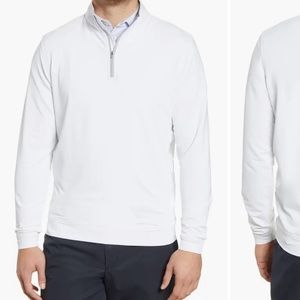 Peter Millar Perth Performance Quarter Zip Sweatshirt Size: Small